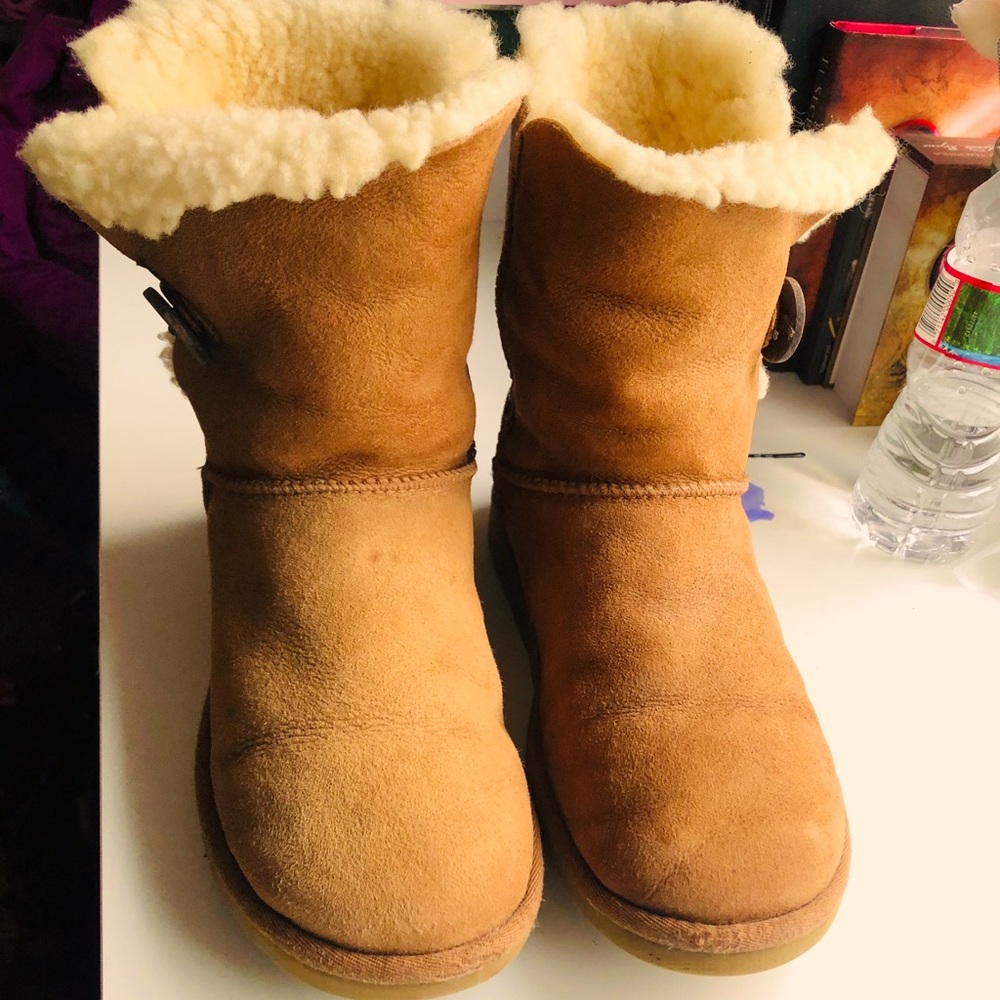 UGG Bailey Button ll Suede Water Repellent Boots